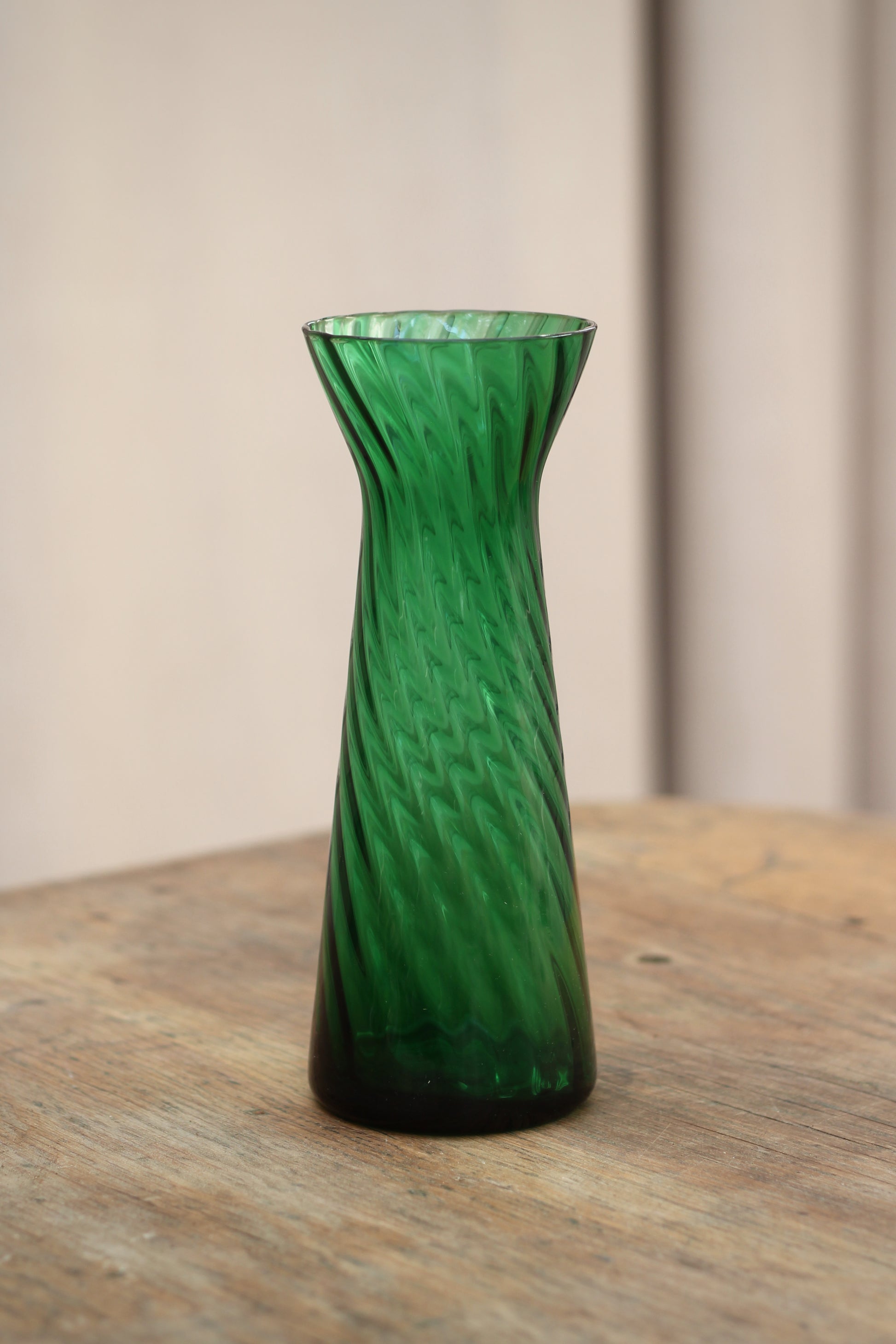 Hyacintglas, mørkegrøn h20 cm