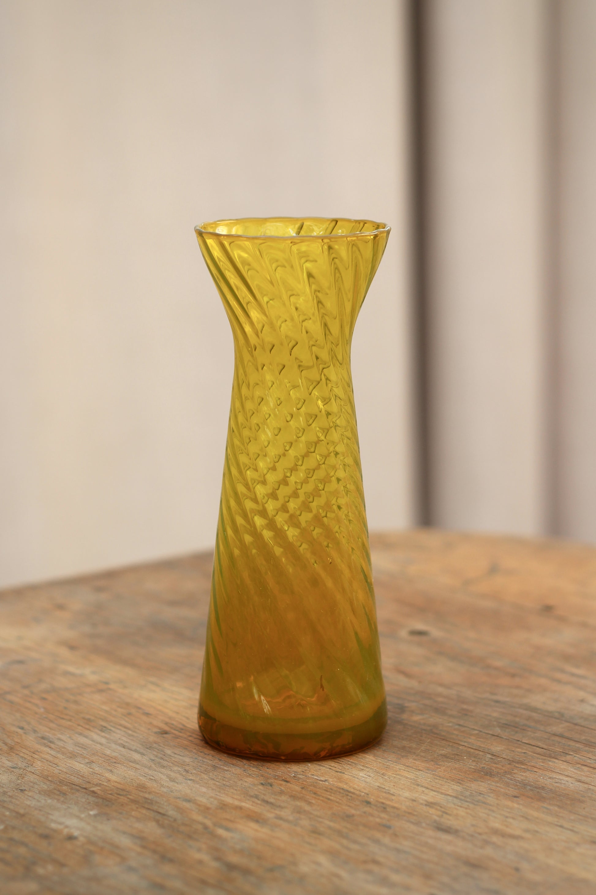 Hyacintglas, gul h20 cm