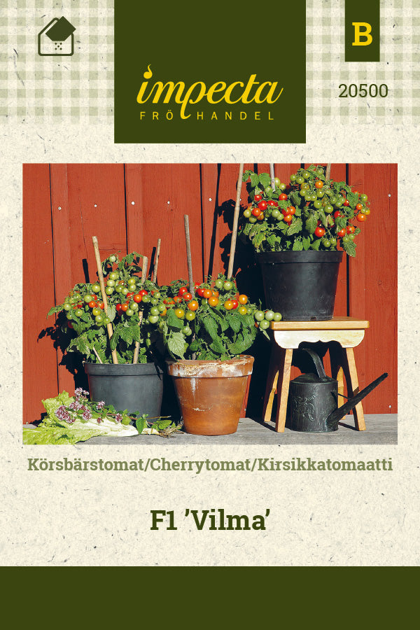 Frø: Cherrytomat F1 'Vilma'