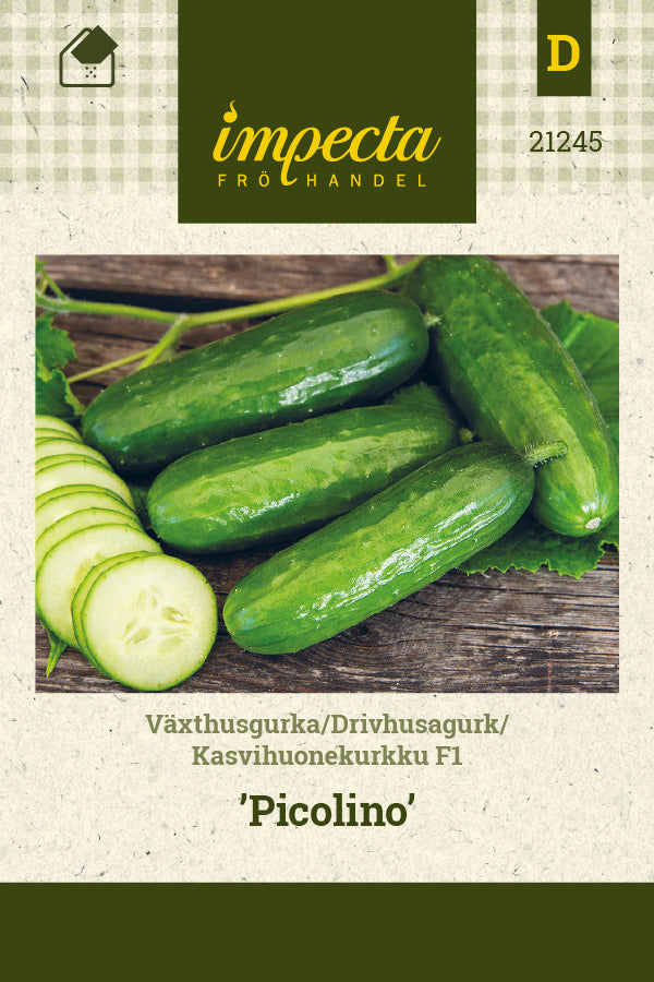 Frø: Drivhusagurk F1 'Picolino'