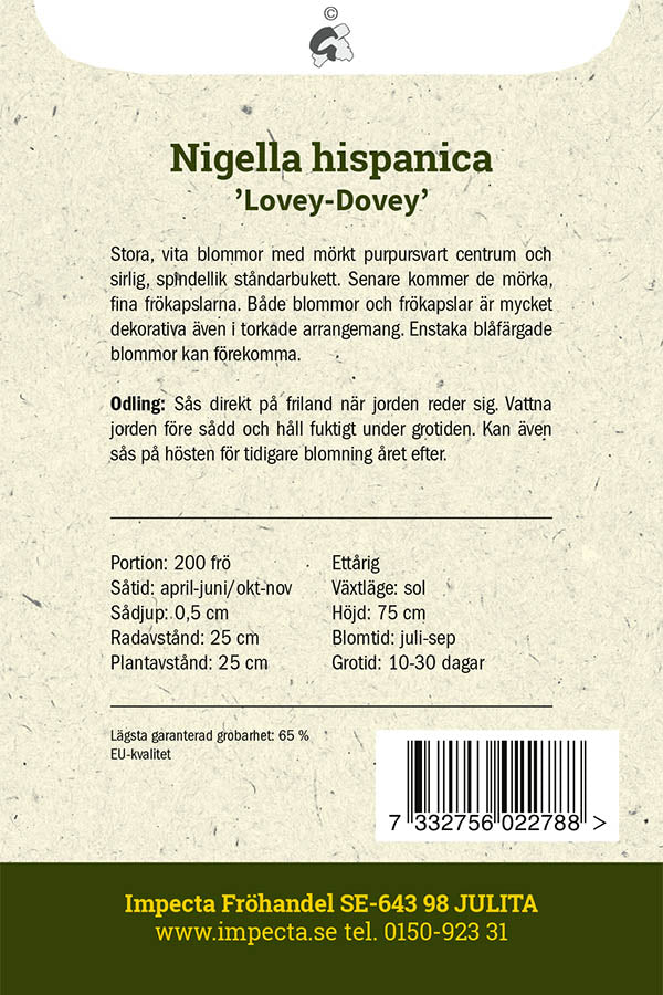 Frø: Djævlen i busken 'Lovey-Dovey'