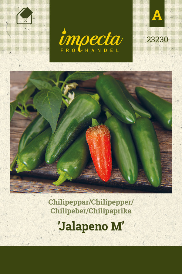 Frø: Chilipeber 'Jalapeño M'
