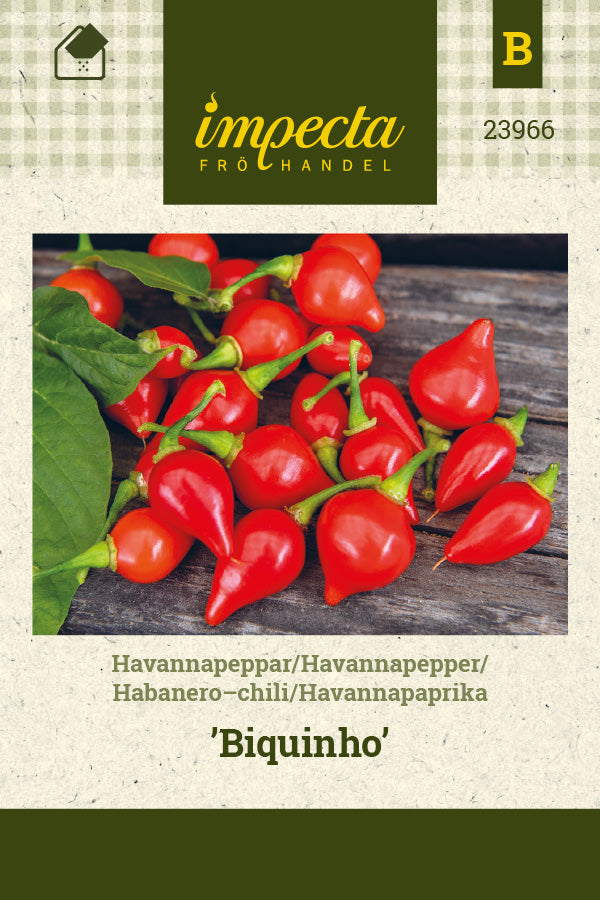 Frø: Habaneropeber 'Biquinho'