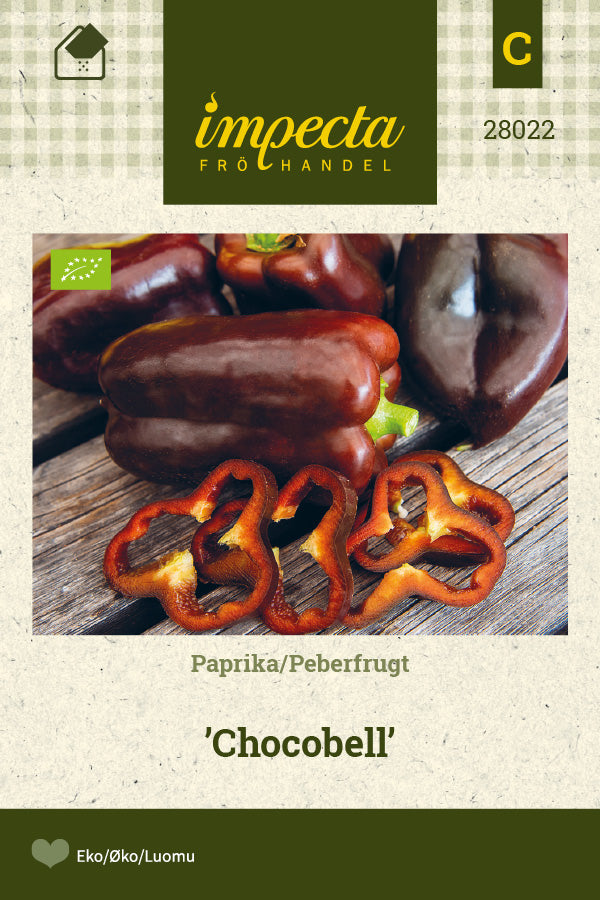 Frø: Peberfrugt 'Chocobell'