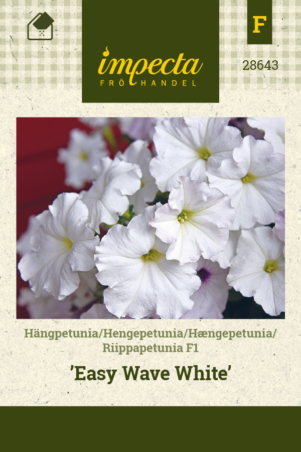 Frø: Hængepetunia F1 'Easy Wave White'