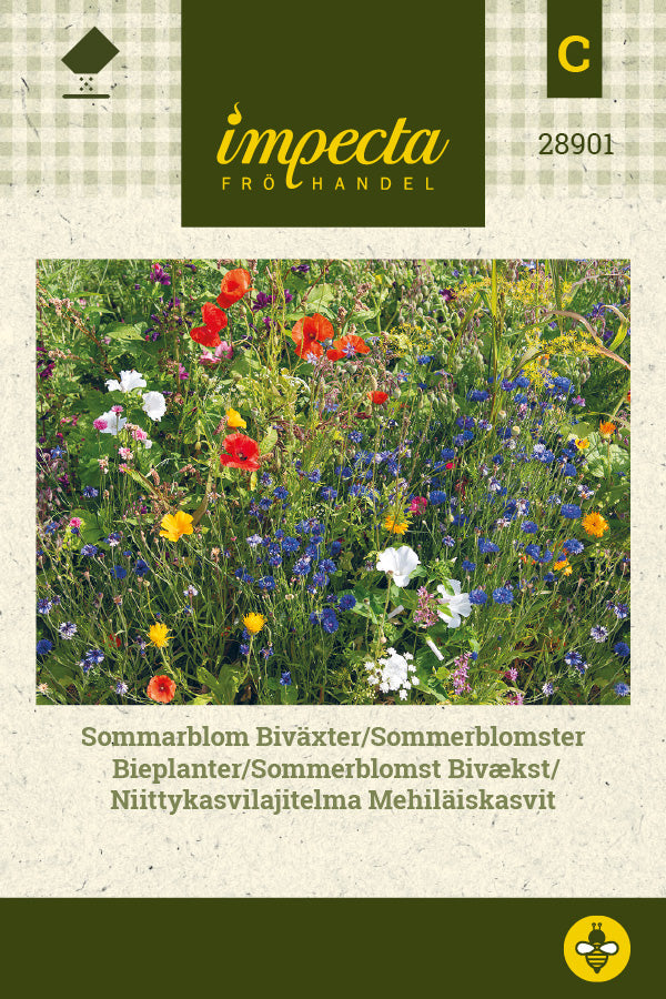 Frø: Sommerblomst 'Bivækst'