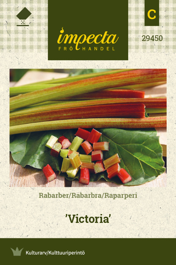 Frø: Rabarber 'Victoria'