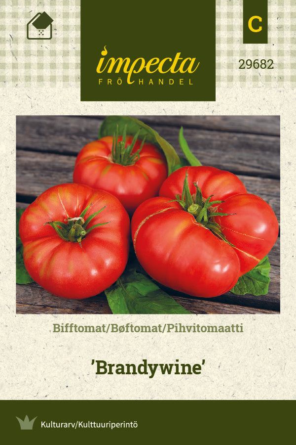 Frø: Bøftomat 'Brandywine'