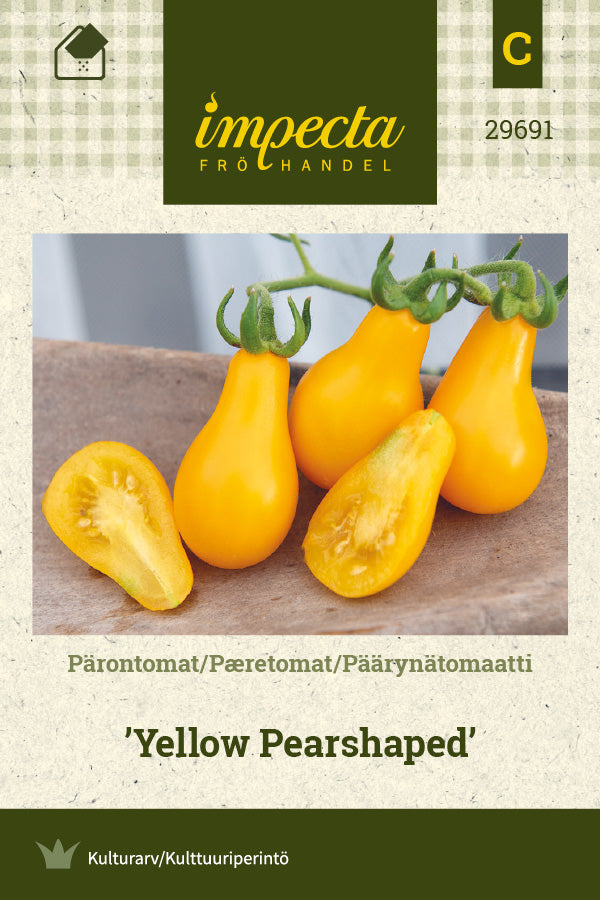 Frø: Pæretomat 'Yellow Pearshaped'