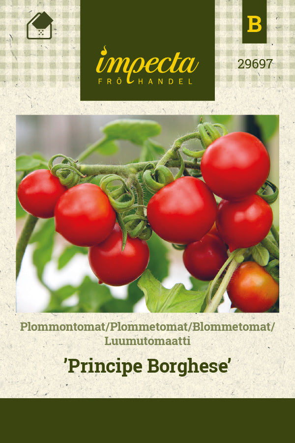 Frø: Blommetomat 'Principe Borghese'
