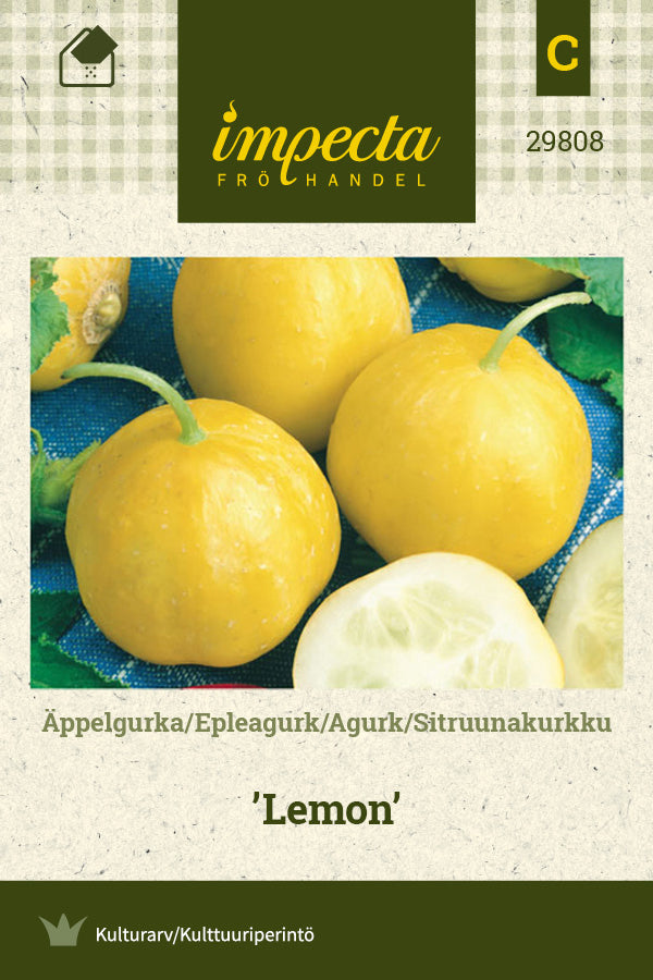 Frø: Agurk 'Lemon'