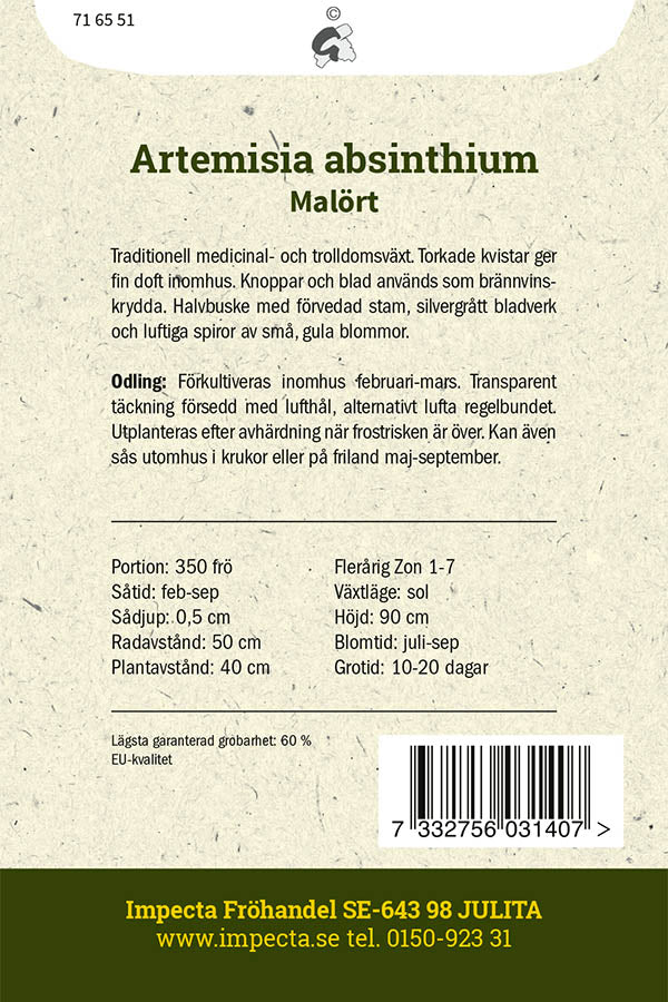 Frø: Malurt