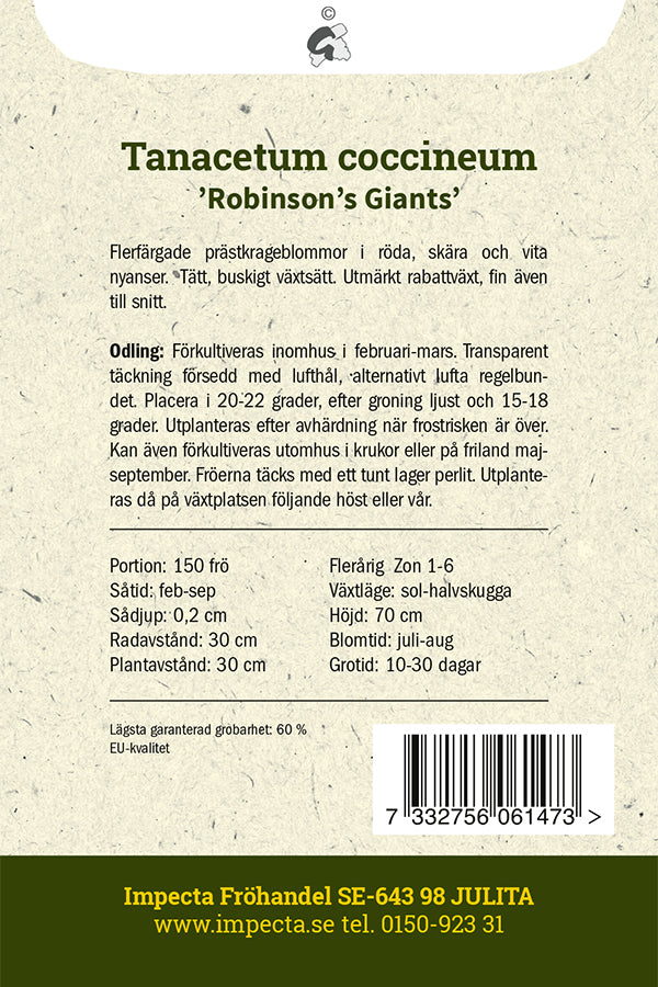 Frø: Rosenkrave 'Robinson's Giants'