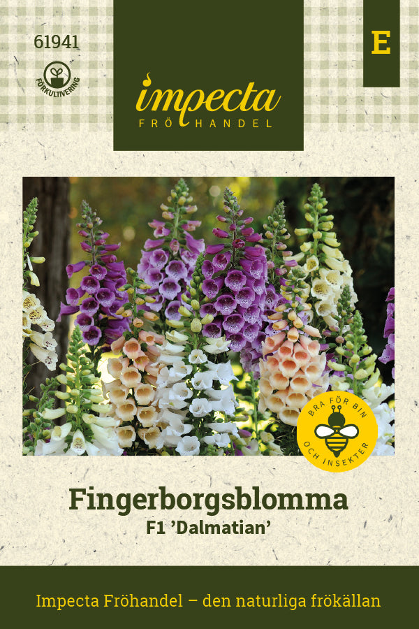 Frø: Fingerbølblomst F1 'Dalmatian'