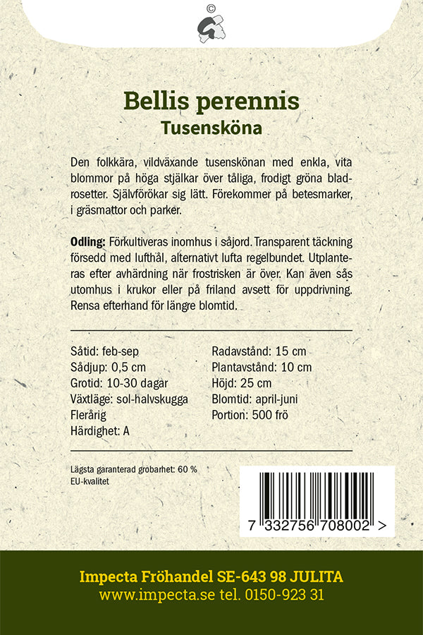 Frø: Tusindfryd