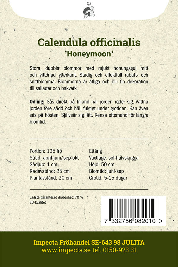 Frø: Morgenfrue 'Honeymoon'