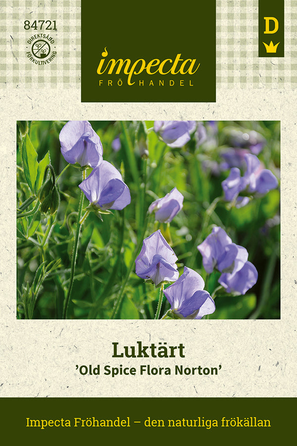Frø: Ærteblomst 'Old Spice Flora Norton'