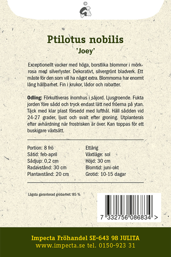 Frø: Silkehale 'Joey'