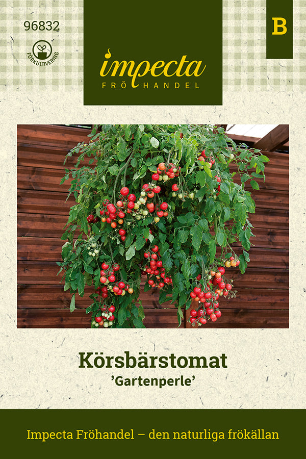 Frø: Cherrytomat 'Gartenperle'