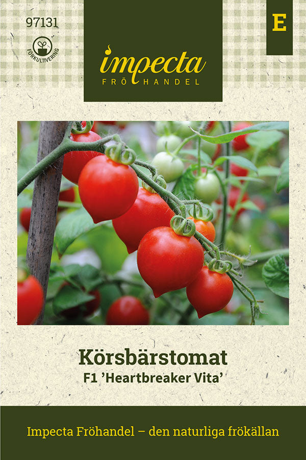Frø: Cherrytomat F1 'Heartbreaker White'