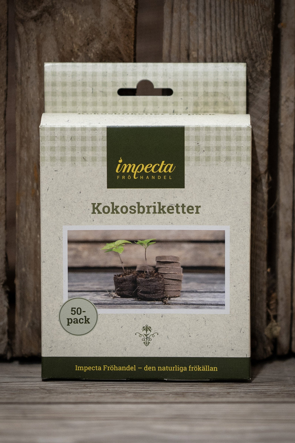 Kokosbriketter 50 stk