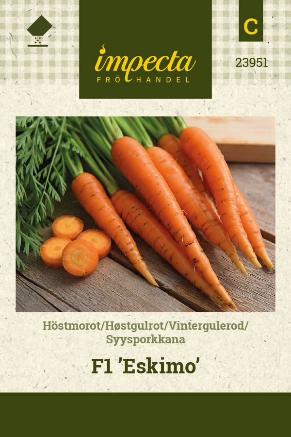 Frø: Daucus carota F1 'Eskimo'