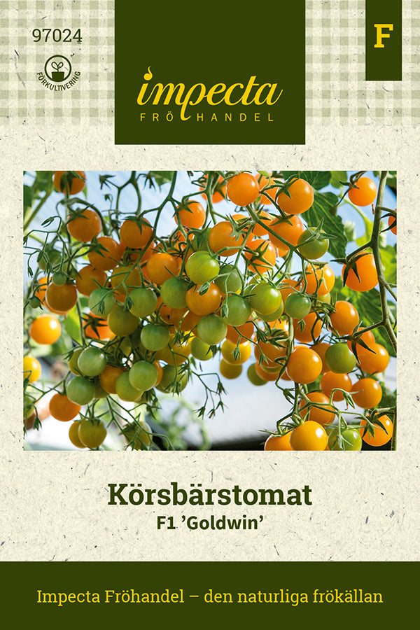 Frø: Cherrytomat F1 'Goldwin'