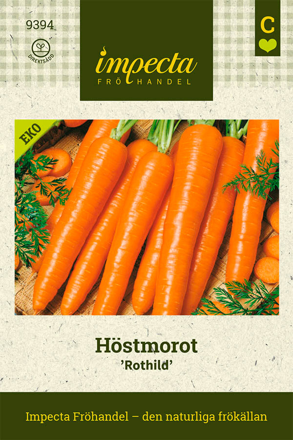 Frø: Efterårsgulerod 'Rothild'
