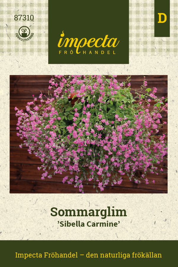 Frø: Sommerglimt 'Sibella Carmine'
