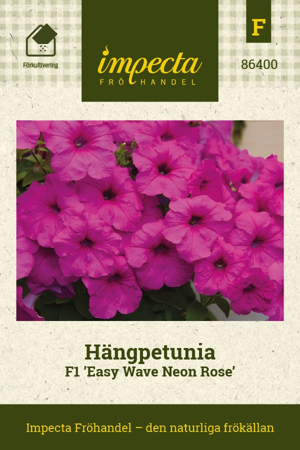 Frø: Hængepetunia F1 'Easy Wave Neon Rose'
