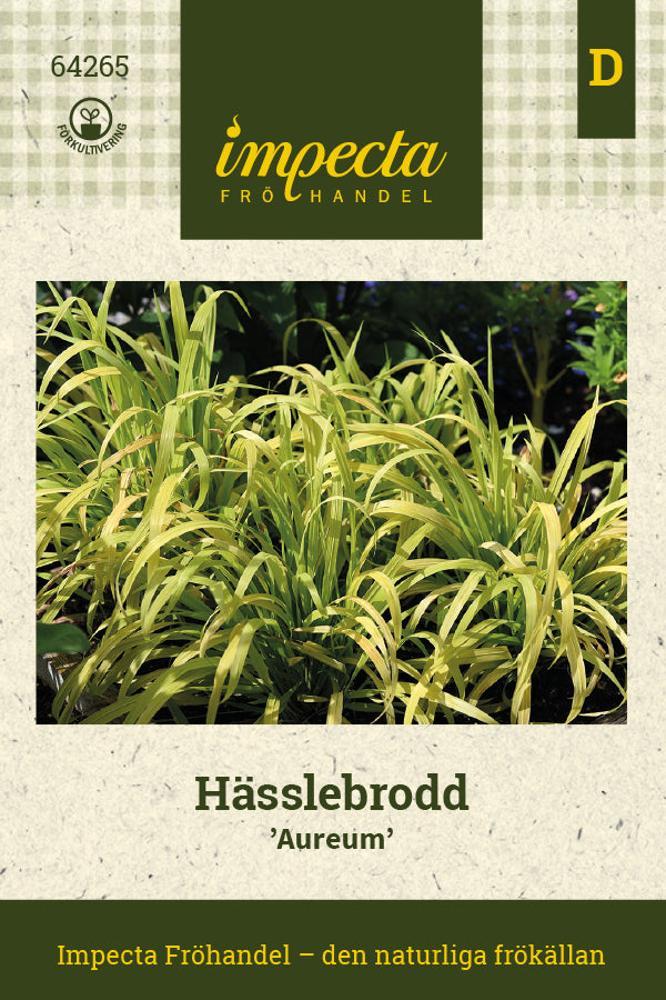 Frø: Miliegræs 'Aureum'