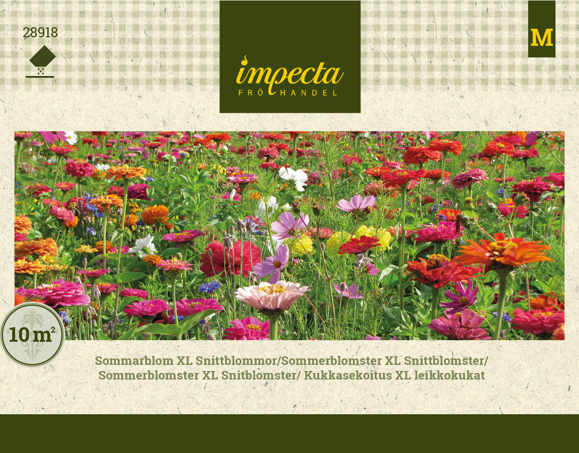 Frø: Sommerblomster XL Snitblomster