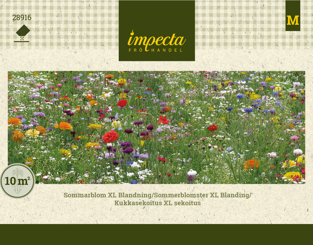 Frø: Sommerblomster XL Blandning
