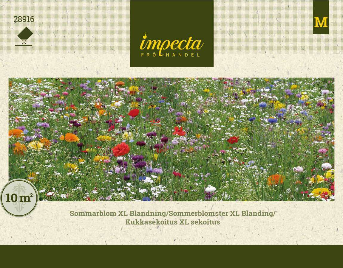Frø: Sommerblomster XL Blandning