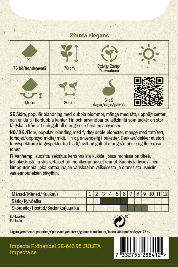 Frø: Frøkenhat 'Old Scabiosa'