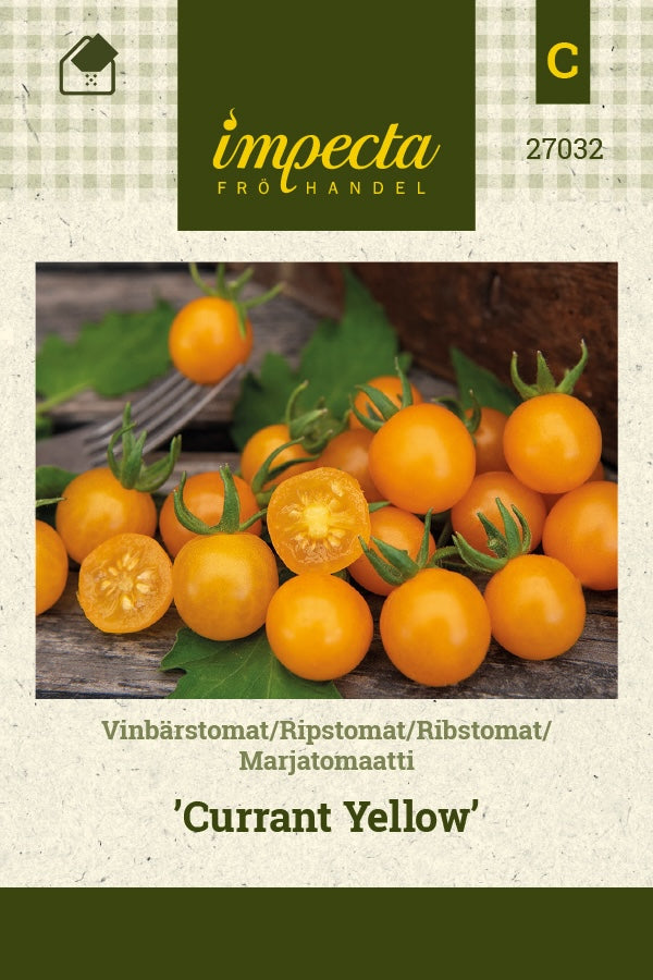Frø: Ribstomat 'Currant Yellow'