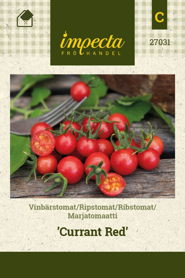 Frø: Ribstomat 'Currant Red'