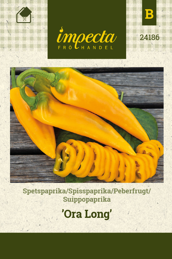 Frø: Peberfrugt 'Ora Long'