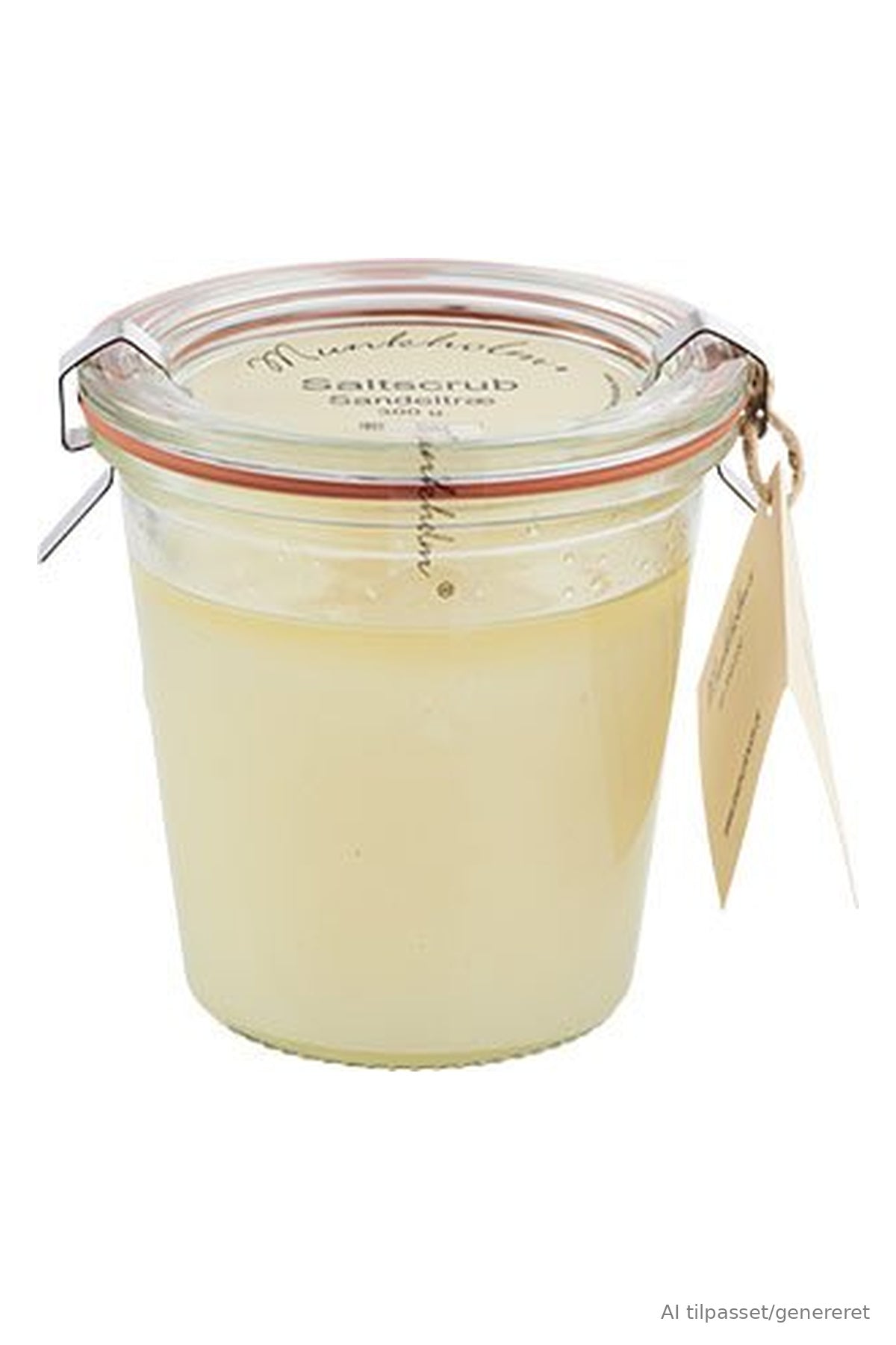 Saltscrub: Sandeltræ 300g