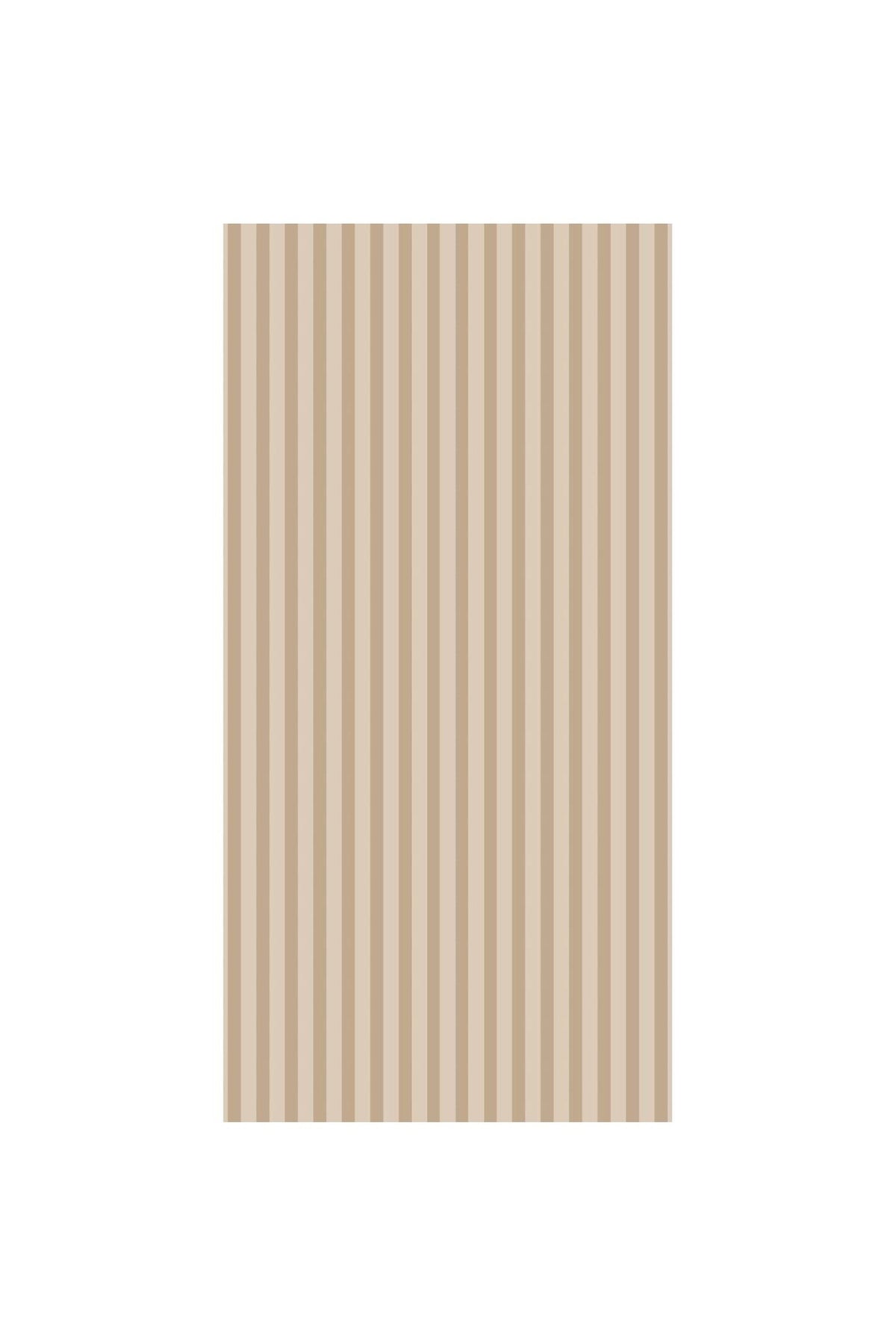 Serviet, beige striber 16 stk