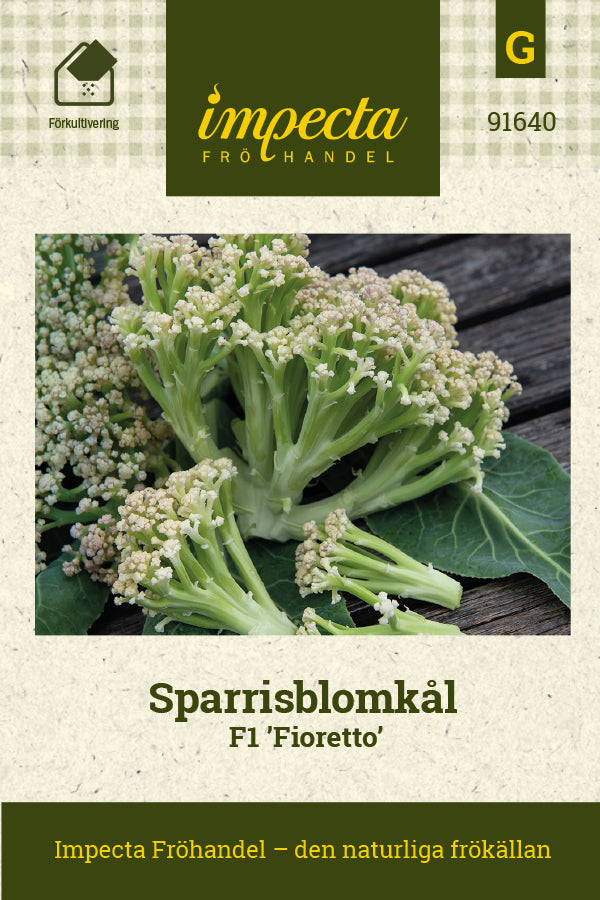 Frø: Aspargesblomkål F1 'Fioretto'