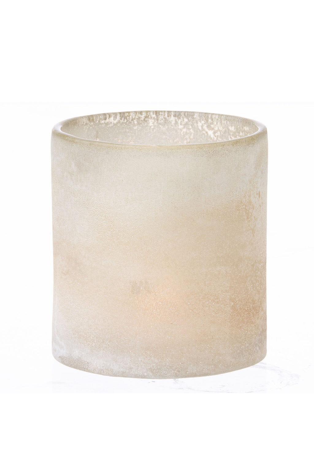 Lysestage 'Alvie' pearl, H13 cm